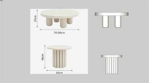 Side Table Set 3D Warehouse