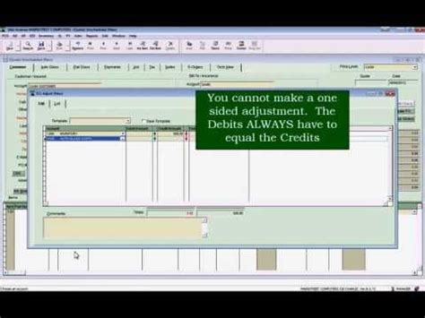 General Ledger Adjustments Youtube