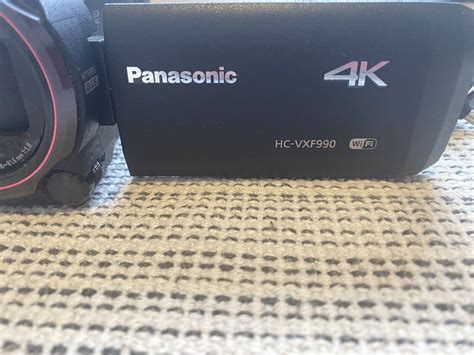 Panasonic Hc Vxf990 4k Camcorder With Wireless Multi Camera Function