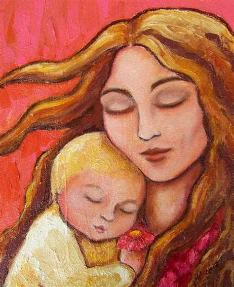 Pin By Martha Balandran On Art I Love Mother Art Mother Painting