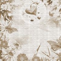 JE BG Animated Spring Flowers Sepia Idca Je Bganimated Spring