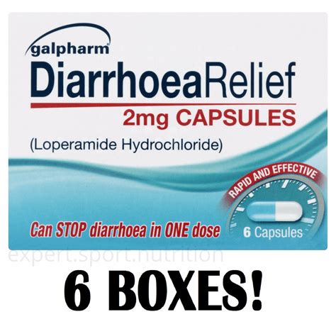 X Diarrhoea Relief Mg Capsules Rapid Effect Loperamide Hydrochloride