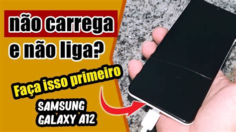 SAMSUNG A12 NÃO LIGA E NÃO CARREGA Faça isso primeiro antes de levar