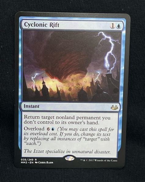 Cyclonic Rift MTG Proxy Modern Masters 2017 Proxy King