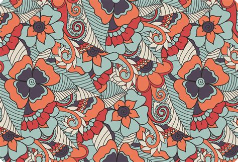 Floral Paisley Laptop Skin Tenstickers