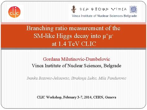 Branching Ratio Measurement Of The SMlike Higgs Decay