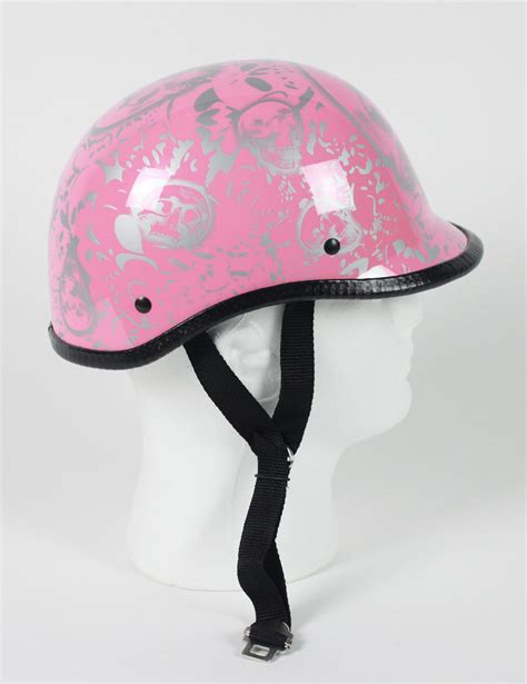 Rodia Boneyard Jockey Polo Novelty Motorcycle Helmet 4 Colors