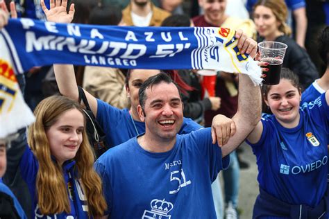 Fotos Las Peñas Oviedistas Celebran Los 96 Años Del Equipo En La