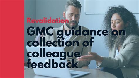 Gmc Guidance On Colleague Feedback 🗣️ Gmc Annual Return Medical Appraisals Youtube