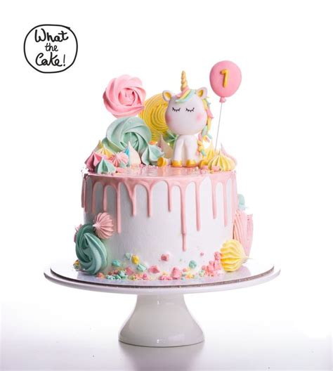 Unicorn Cake | Unicorn birthday cake, First birthday cakes, Baby ...