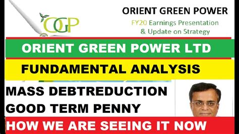 Orient Green Power Share News Latest Sharemarket News Alok