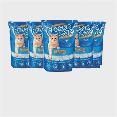 Areia Cristais Sílica Gatos Fresco Cat Jambo Pet 1 8Kg no Shoptime