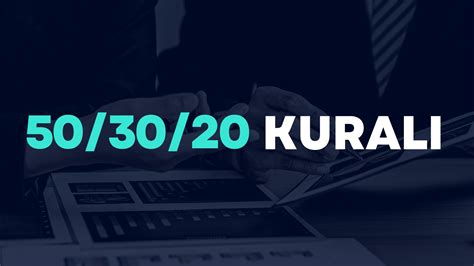 Zengin Muallim on Twitter Para yönetimi ile ilgili 50 30 20 kuralı