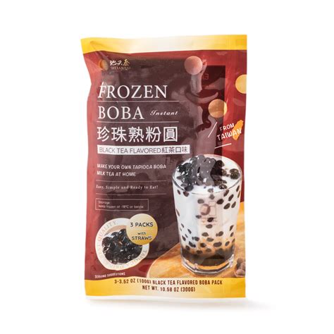 Get Ditiantai Frozen Boba Black Tea Flavor 3pk（w Straws Delivered