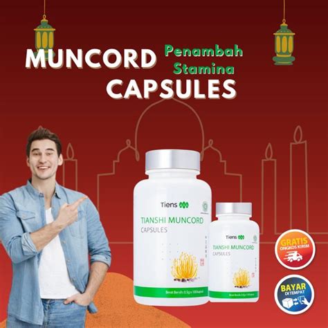 Jual TIENS TIANSHI MUNCORD CAPSULES 100 ORIGINAL 100 BARU SEGEL