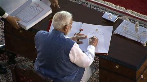 Pm Narendra Modi Takes Oath For Third Term Rajnath Singh Amit Shah Nitin Gadkari S