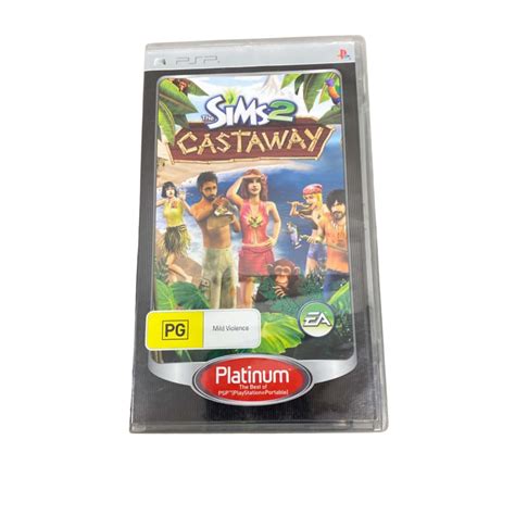 The Sims 2 Castaway Sony Psp Game With Manuals