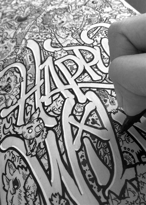 Skateboard Doodle Art On Behance