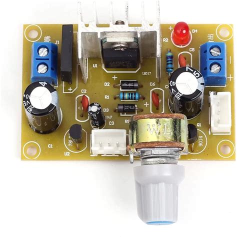 LM317 AC DC Dönüştürücü DC DC Ayarlanabilir Voltaj Regülatör Modülü