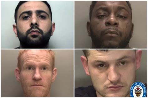 Banged Up Round Up Of Birmingham And Midland Criminals Jailed This