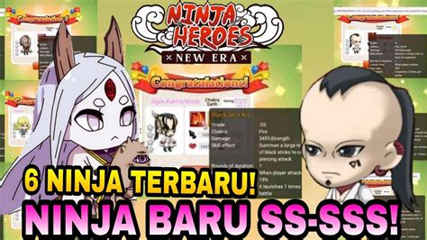 Ninja Heroes New Era Review Semua Ninja Terbaru Berserta Skillnya