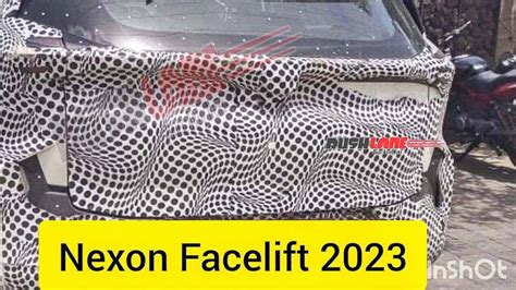 Latest Spy Shots Reveal Fresh Details Of Tata Nexon Facelift Overdrive