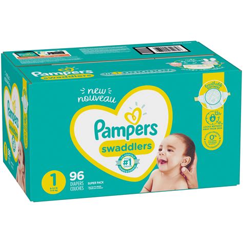 Pampers Swaddlers Newborn Diapers Size 1 Shop Diapers At H E B