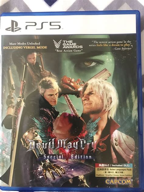 Ps5 Devil May Cry 5 Special Edition Video Gaming Video Games