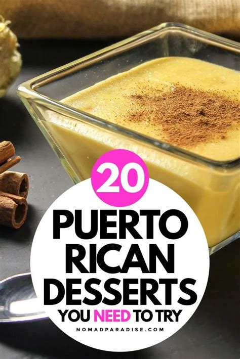 Puerto Rican Desserts - 20 Sweet Treasures that Take Locals Straight Back to Childhood!