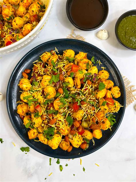 Makhana Bhel Phool Makhana Chaat Indian Veggie Delight