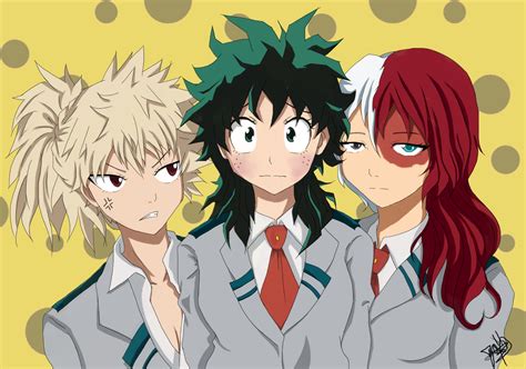 Boku no Hero Academia Genderbend by chwieun on DeviantArt