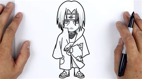 How To Draw Itachi Chibi