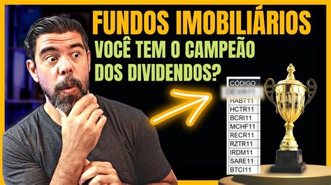 O Fundo Imobili Rio Que Se Destacou Como Maior Pagador De Dividendos