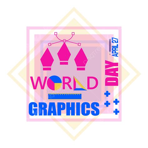 World Graphics Day Vector Hd Images Colorful Vector World Graphics Day