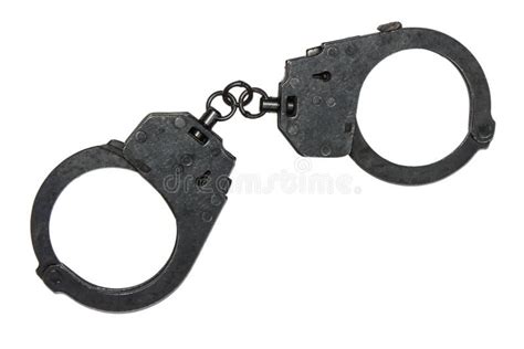 Police handcuffs stock photo. Image of prisoner, justice - 24526634