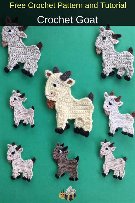 Free Crochet Goat Pattern Artofit