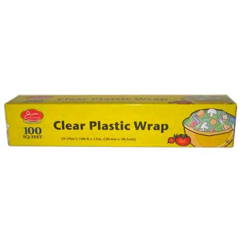 Quality Collection Clear 12x100 Plastic Wrap F36100 Wholesale