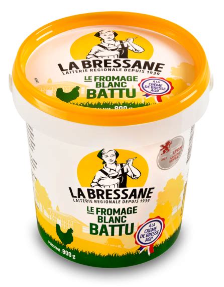 Fromage Blanc Battu Laiterie La Bressane