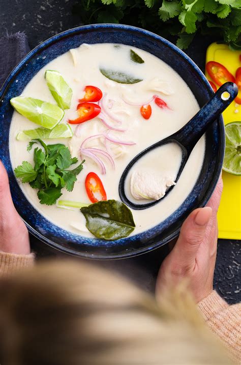 Skinnyasia Tom Kha Gai Thai Coconut Chicken Soup Skinnymixers