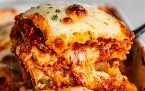 The Most Amazing Lasagna Recipe