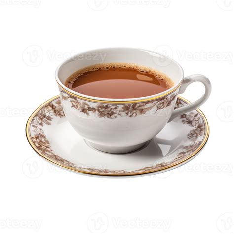 A Cup Of Hot Tea Isolated PNG