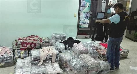 Incautan Contrabando De Ropa Y Zapatillas Por 95 Mil Soles En Tacna