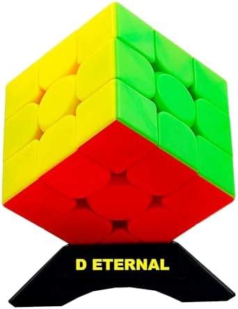 D ETERNAL Moyu Mfjs Meilong 3C Cube 3X3X3 High Speed Stickerless Magic