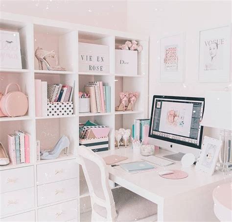 Pink Office Supplies Pink Office Decor Craft Room Office Home Office