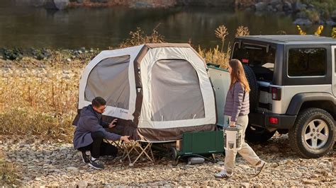 Hitch Home Air Tent Overcomes Shortcomings Of Rooftop Tents