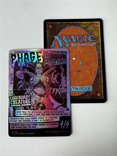 Phage The Untouchable Secret Lair Foil Tolarian Library