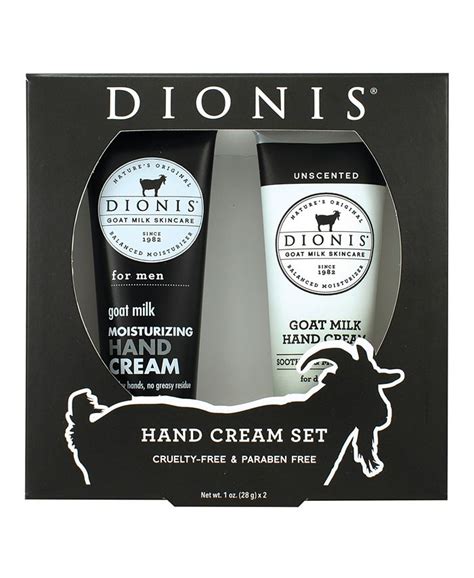 Dionis Mens Goat Milk Hand Cream Duo Set 2 Piece Macys