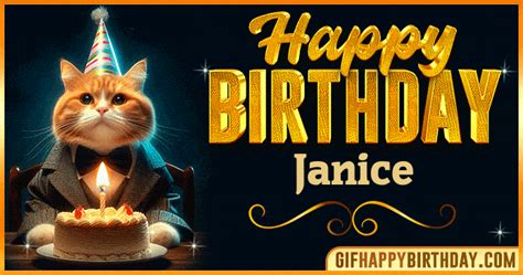 Happy Birthday Janice GIF Images