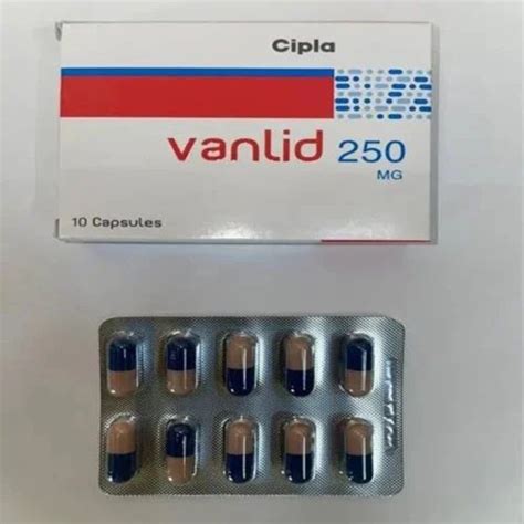 Vancomycin Vanlid 250 Mg Capsule Box At Best Price In New Delhi Id