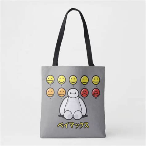 Baymax Emojicons Tote Bag Zazzle